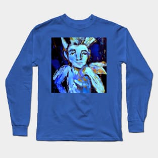 Blue Elf King Long Sleeve T-Shirt